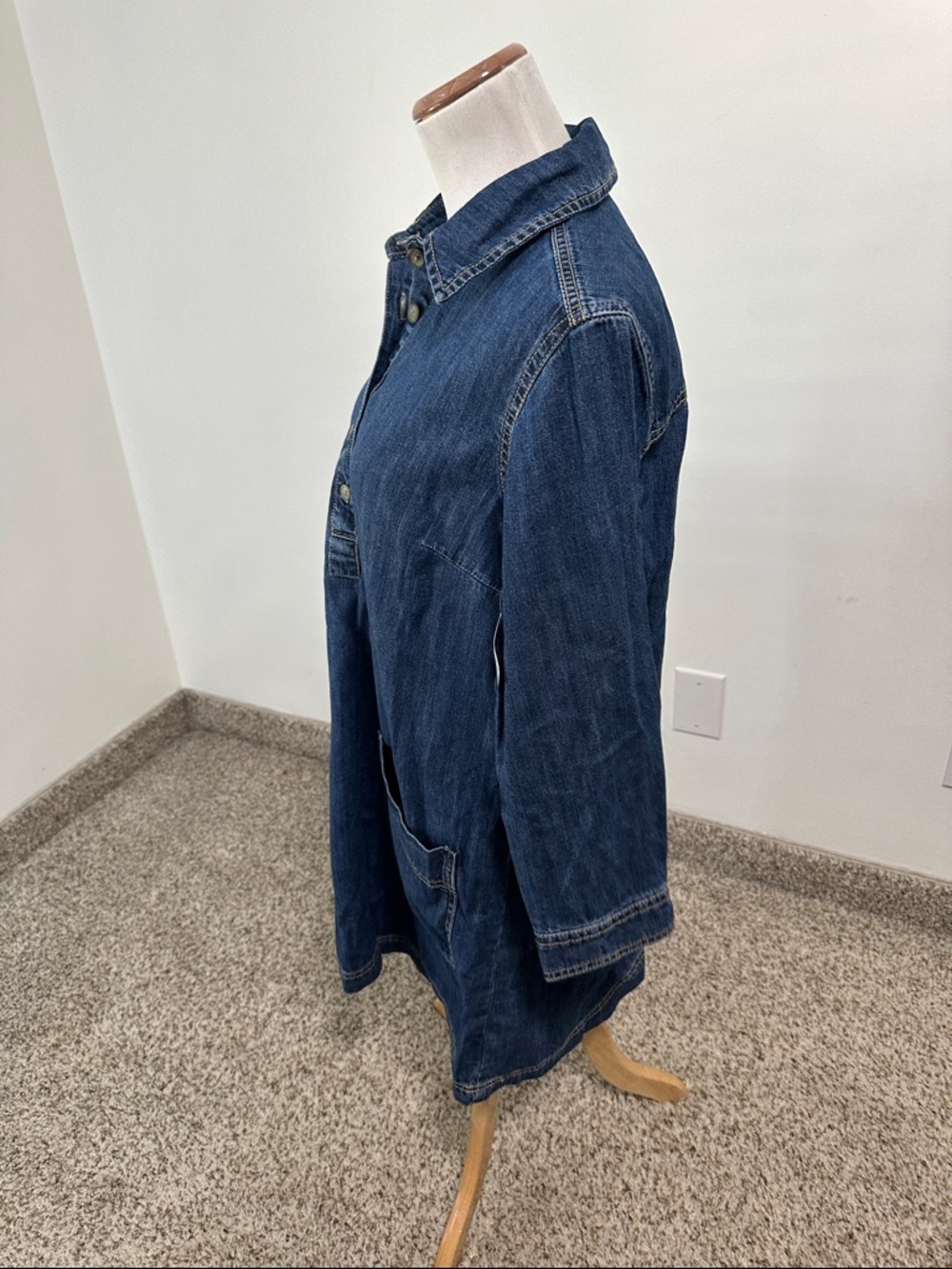 🏹 NWT Old Navy Denim Dress - Picture 2 of 6